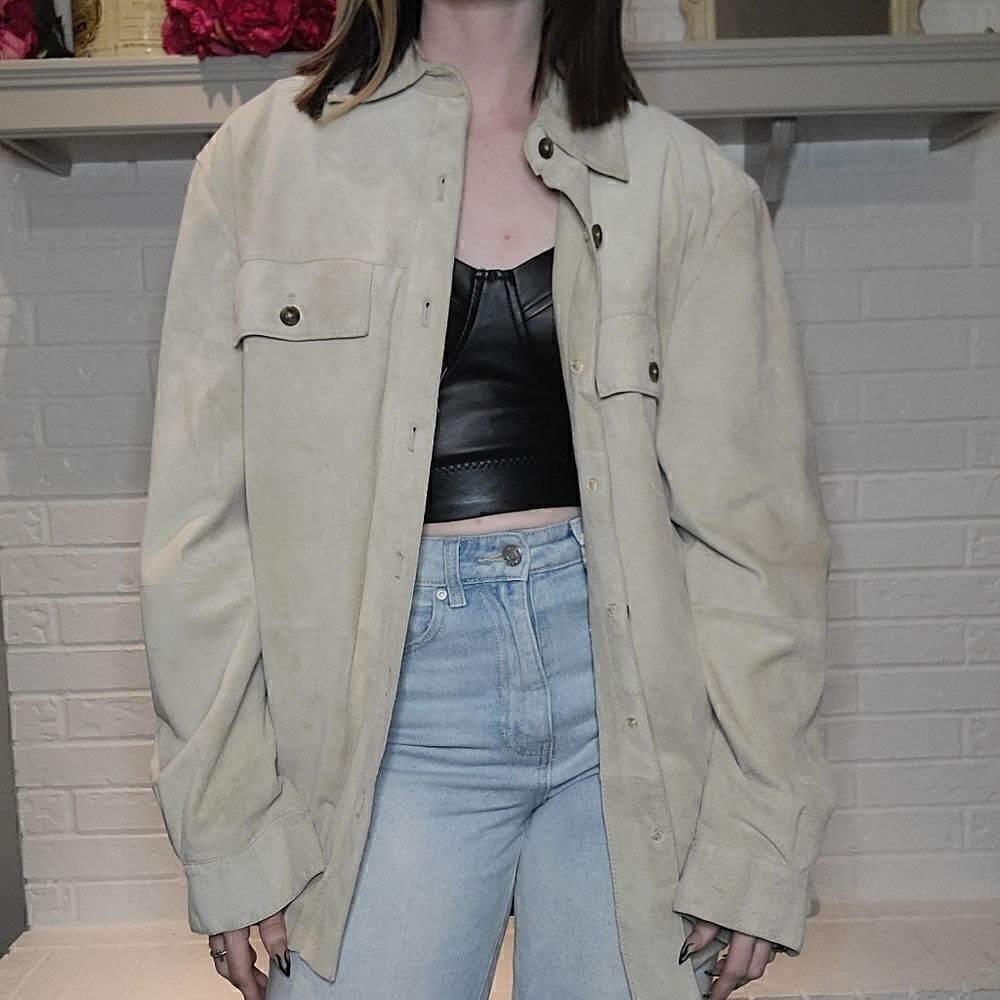 Vintage Leather Shirt   